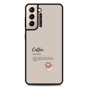 AKAM AMC-WSGS21P-COFFEE-16 Cover For Samsung Galaxy S21 Plus
