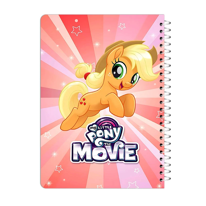  دفتر مشق 60 برگ آی چاپ مدل پونی کوچولو طرح اپل جک کد 374