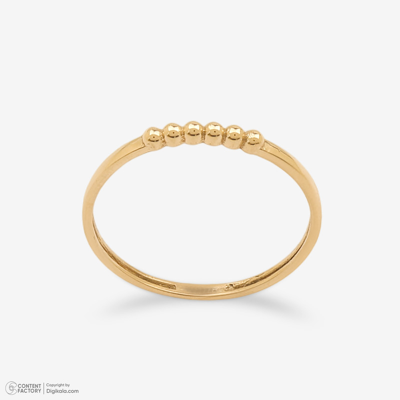 انگشتر طلا 18 عیار زنانه حافا گلد مدل R409 - 4