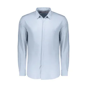 پیراهن آستین بلند مردانه شیک دوخت کد SP013