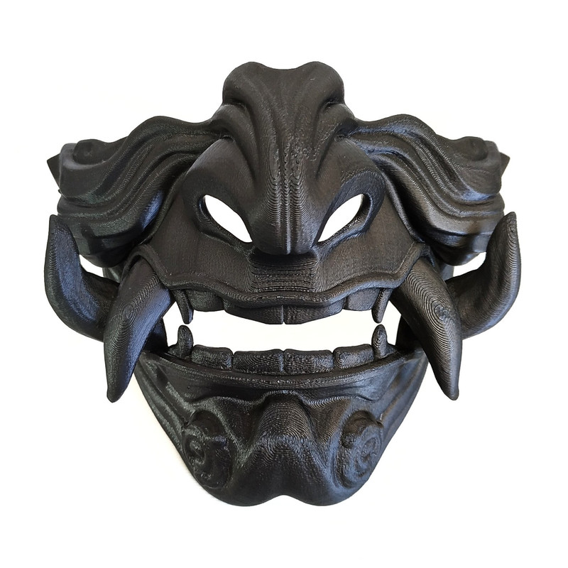 ماسک ایفای نقش مدل سامورایی طرح Demon