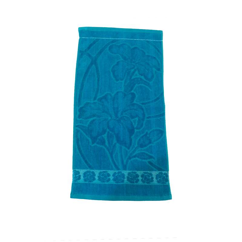 حوله دستی طرح گل سایز 30x60 سانتی متر