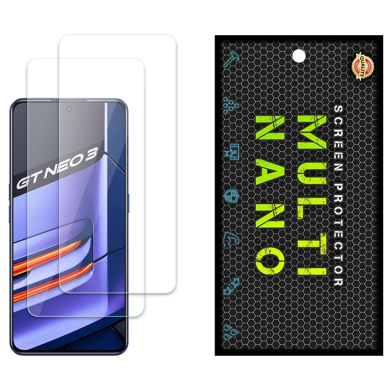 محافظ صفحه نمایش مولتی نانو مدل X-S2N مناسب برای گوشی موبایل ریلمی GT Neo 3 بسته دو عددی