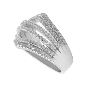 انگشتر نقره زنانه مدل Vip_015dst