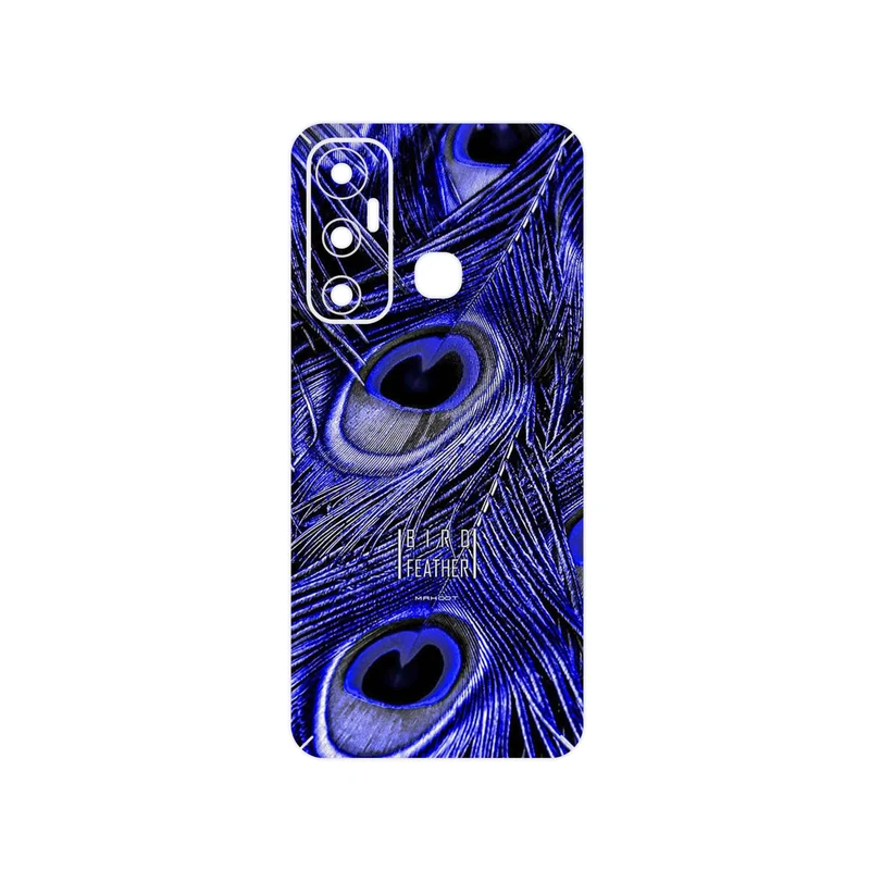 برچسب پوششی ماهوت مدل Purple Feather مناسب برای گوشی موبایل اینفینیکس Hot 11