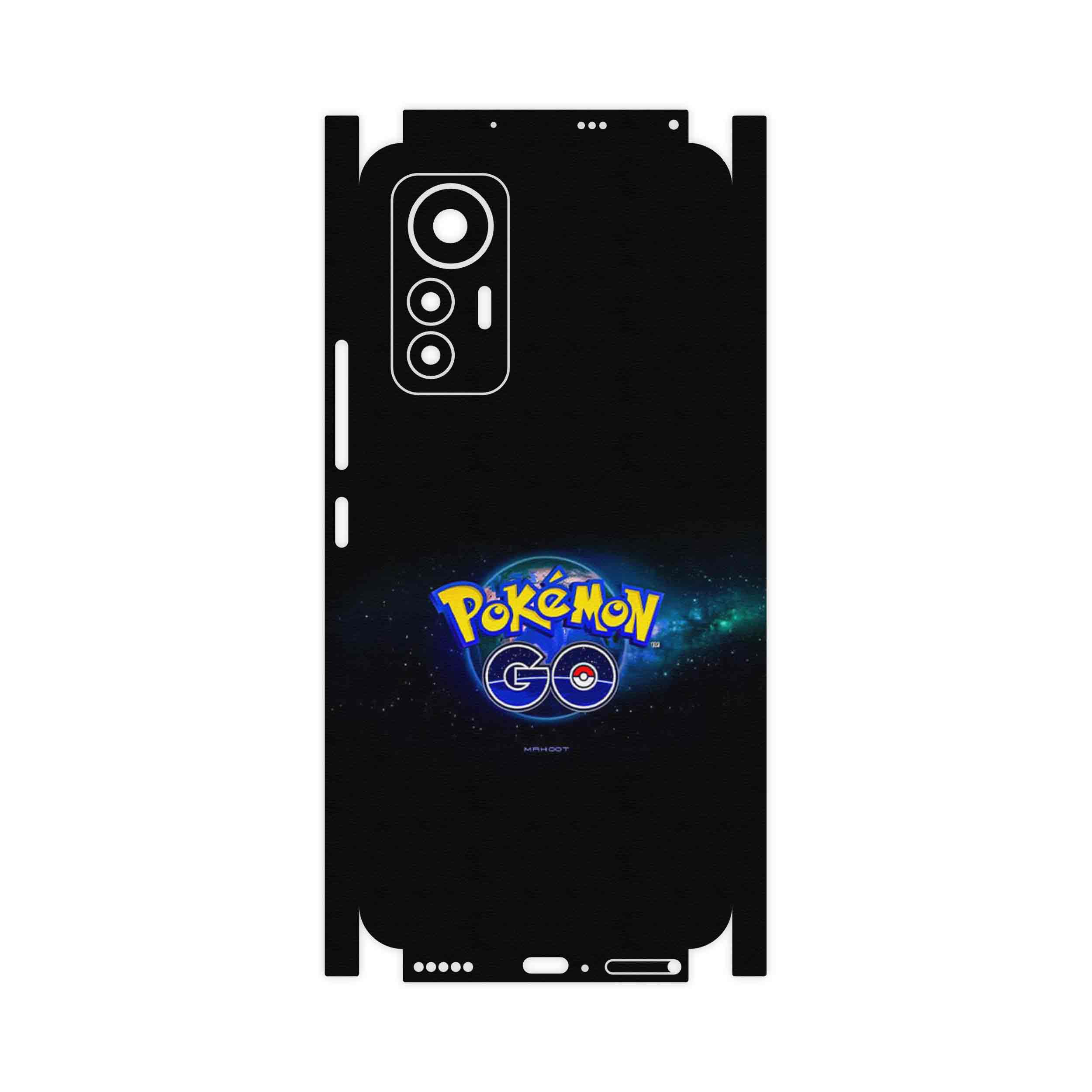 برچسب پوششی ماهوت مدل Pokemon Go Game Series-FullSkin مناسب برای گوشی موبایل شیائومی 12 Lite