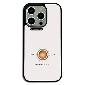 AKAM AMC-WA15PRO-COFFEE-13 Cover For Apple iPhone 15 Pro