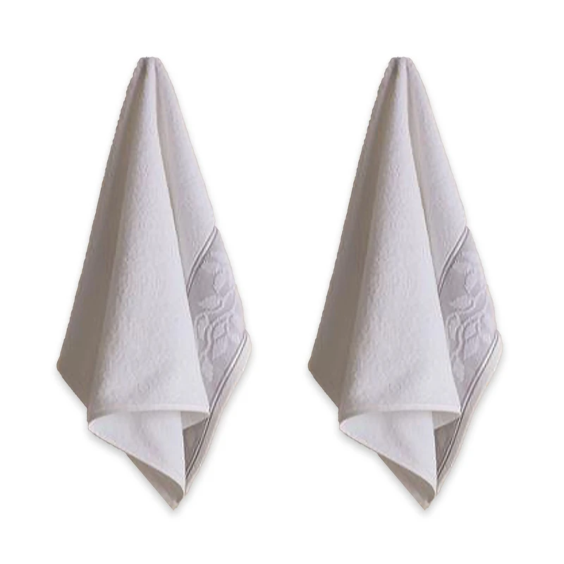 حوله دستی مادام کوکو مدل belancheur سایز 45x30 سانتی متر مجموعه 2 عددی