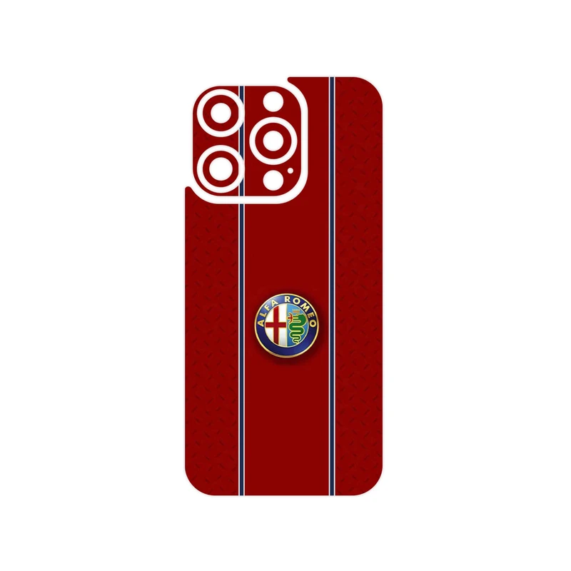 برچسب پوششی ماهوت مدل Alfa Romeo مناسب برای گوشی موبایل اپل iPhone 15 Pro