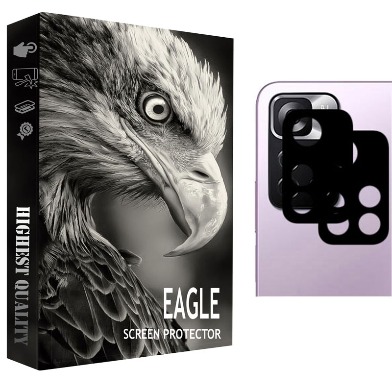 محافظ لنز دوربین ایگل مدل EG-02 مناسب برای گوشی موبایل شیائومی Redmi note 11 Pro 5G بسته دو عددی