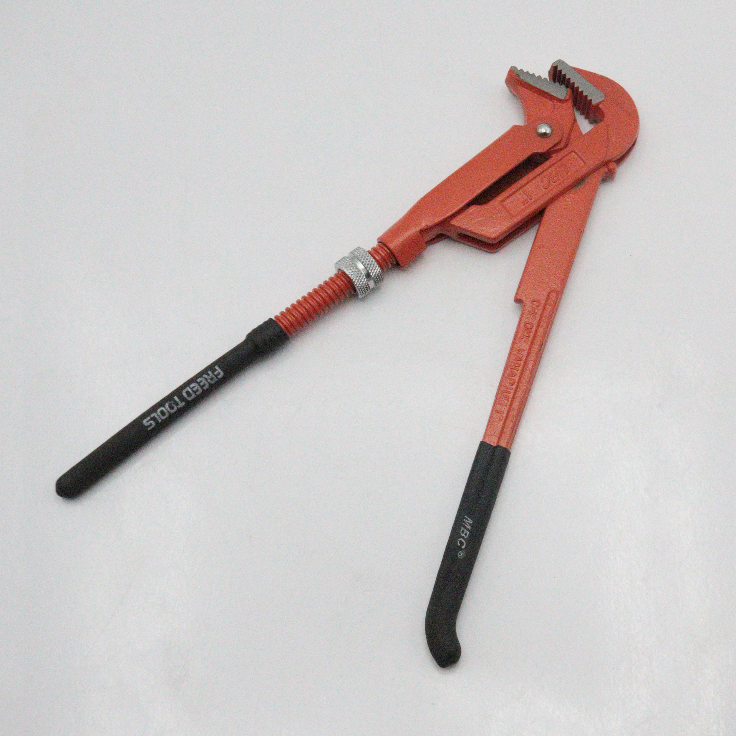 آچار لوله گیر ام بی سی مدل دو دسته کد YP-1INCH-32CM سایز 1 اینچ