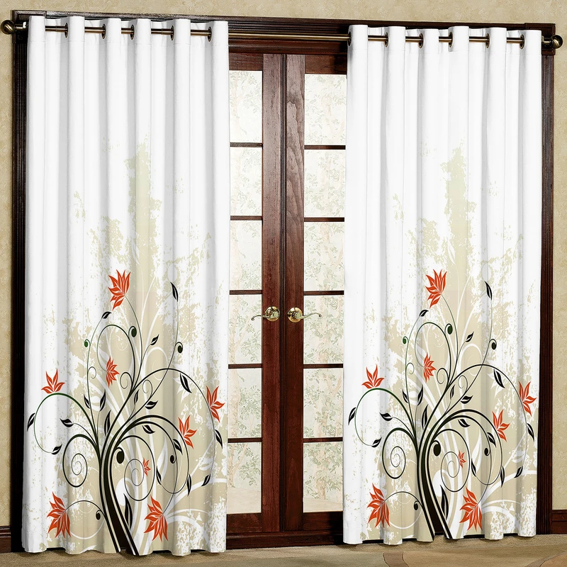 پرده مدل مخمل پانچی کد 2173T2 سایز 200x140 سانتی متر