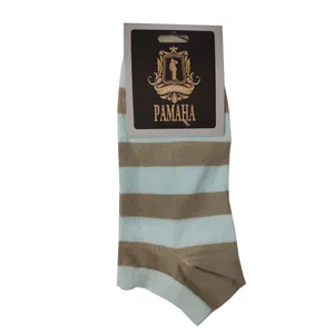 جوراب دخترانه پاماها مدل راه راه کد 50