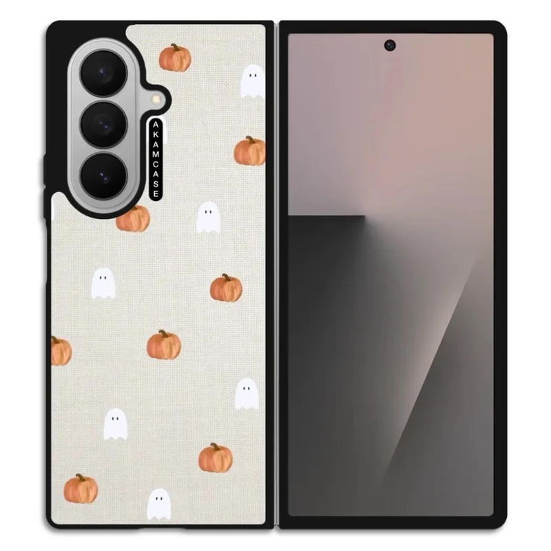 کاور آکام مدل AMC-WSGZFOLD7-PUMPKIN-25 مناسب برای گوشی موبایل سامسونگ Galaxy Z Fold 7