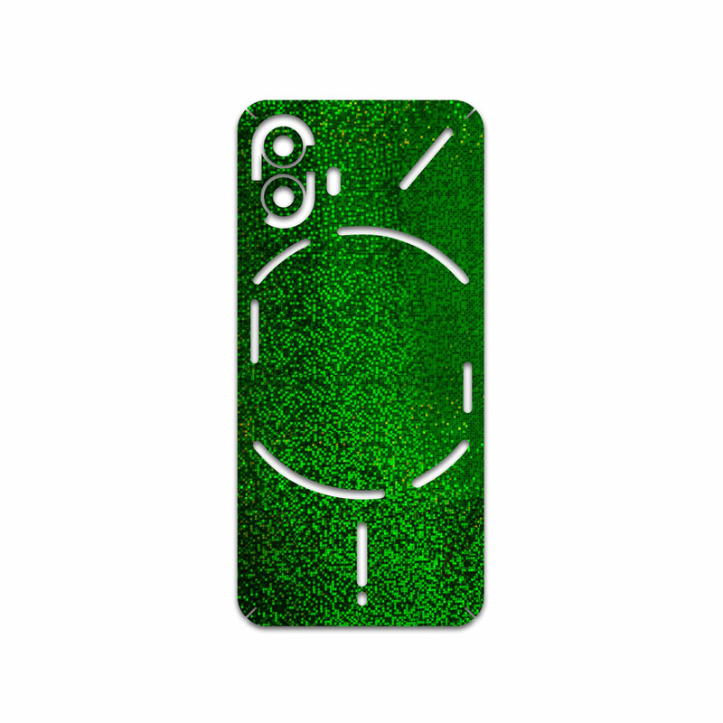 برچسب پوششی ماهوت مدل Green-Holographic مناسب برای گوشی موبایل ناتینگ Phone 2