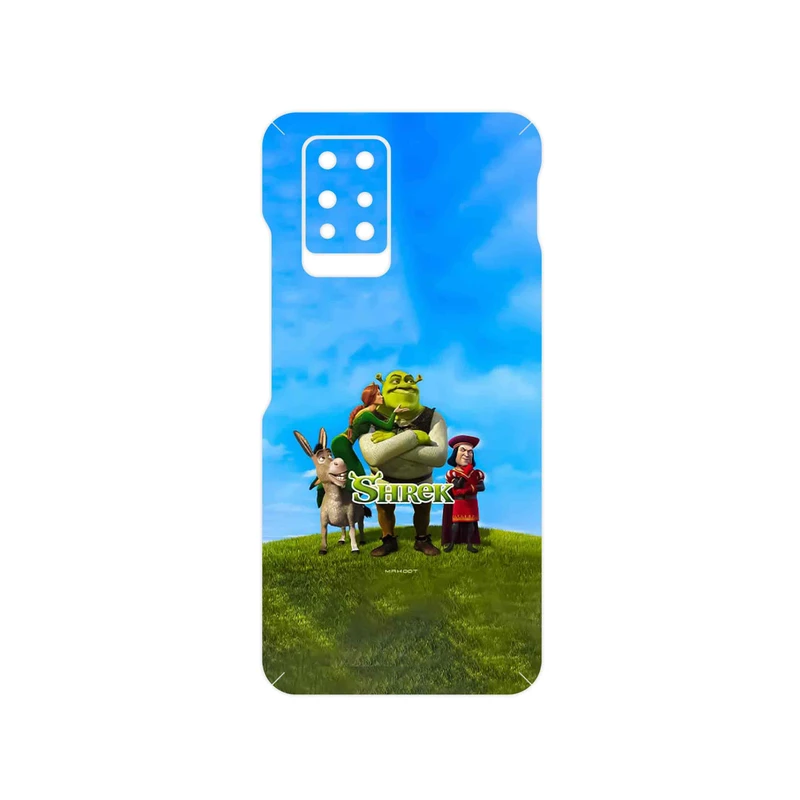 برچسب پوششی ماهوت مدل Shrek مناسب برای گوشی موبایل اینفینیکس Note 10 Pro