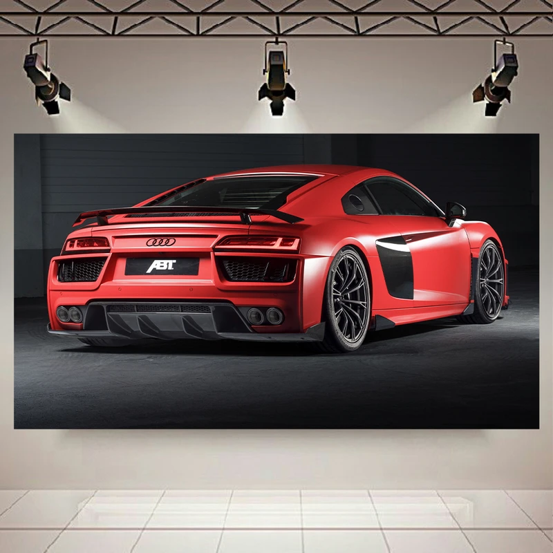 تابلو شاسی طرح ماشین مدل Audi R8 کد AR7330
