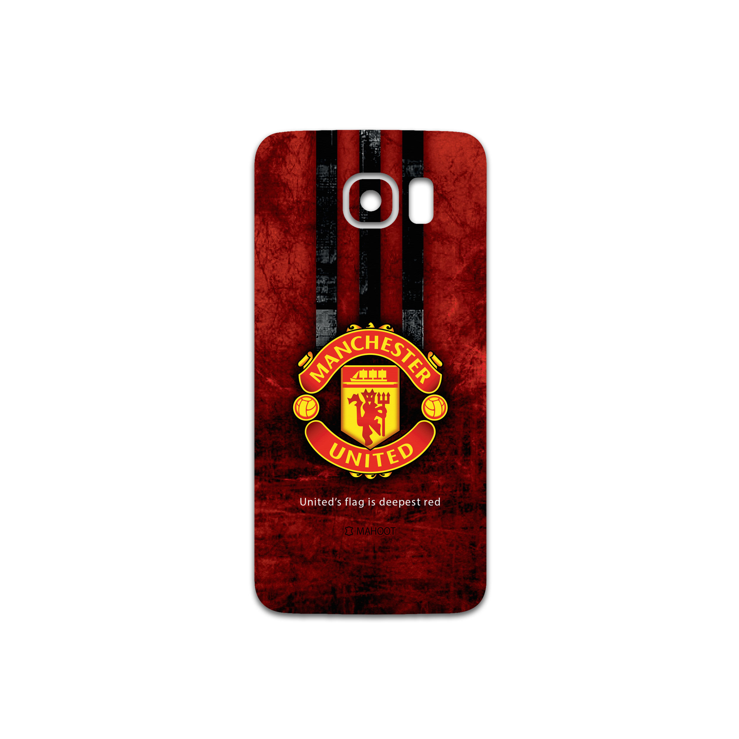 برچسب پوششی ماهوت مدل Manchester-United-FC مناسب برای گوشی موبایل سامسونگ Galaxy S6