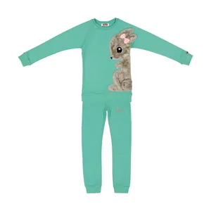 ست سویشرت و شلوار دخترانه مادر مدل خرگوش