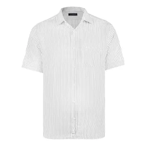 پیراهن آستین کوتاه یقه برگردان مردانه پاتن جامه مدل 03MC8028