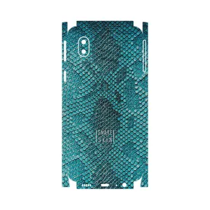 MAHOOT Blue Snake Skin-FullSkin Cover Sticker for Samsung Galaxy A01 Core