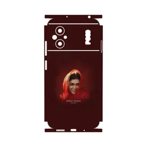 MAHOOT Portrait of an Indian Woman-FullSkin Cover Sticker for Xiaomi Poco M5