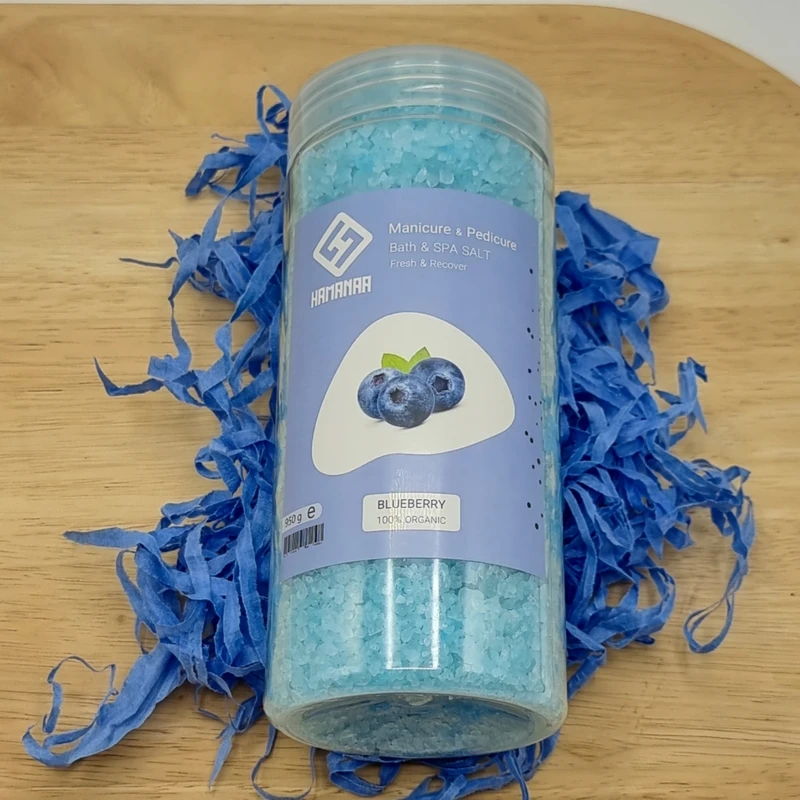 نمک حمام هامانا مدل Blueberry وزن 950 گرم عکس شماره 6