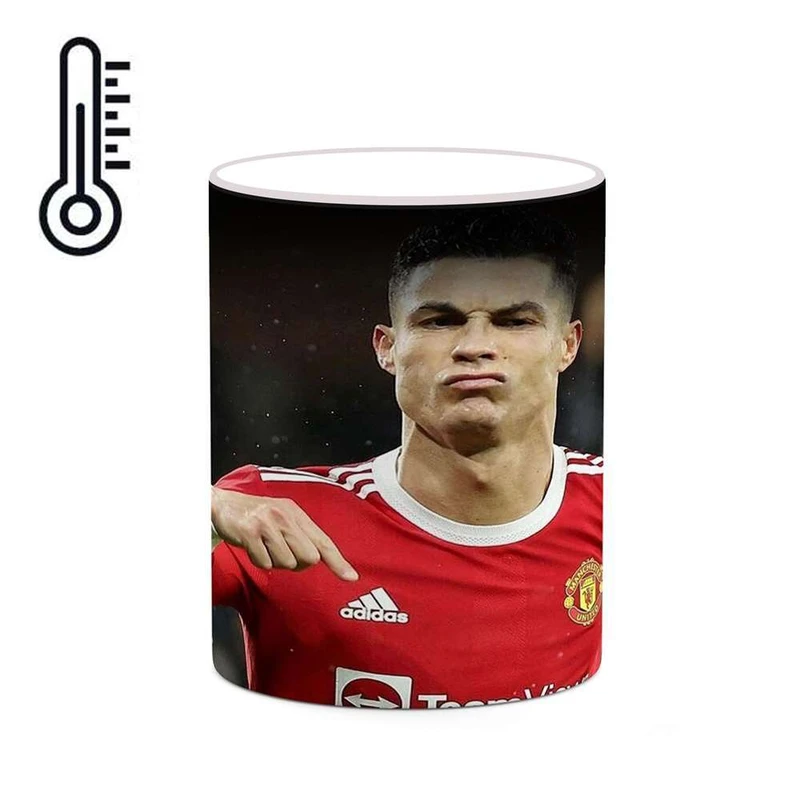 ماگ حرارتی کاکتی مدل کریستیانو رونالدو کد mgh24869