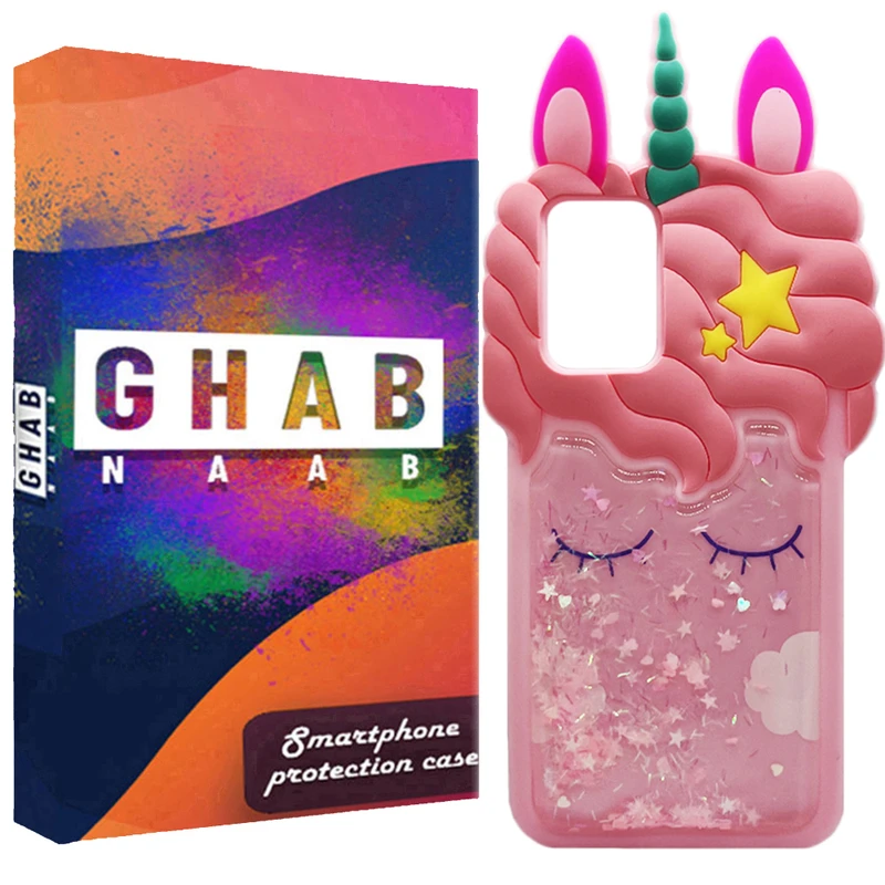 کاور قاب ناب مدل عروسکی طرح اسب تک شاخ مناسب برای گوشی موبایل شیائومی Redmi Note 11 Pro 4G / Redmi Note 12 Pro 4G