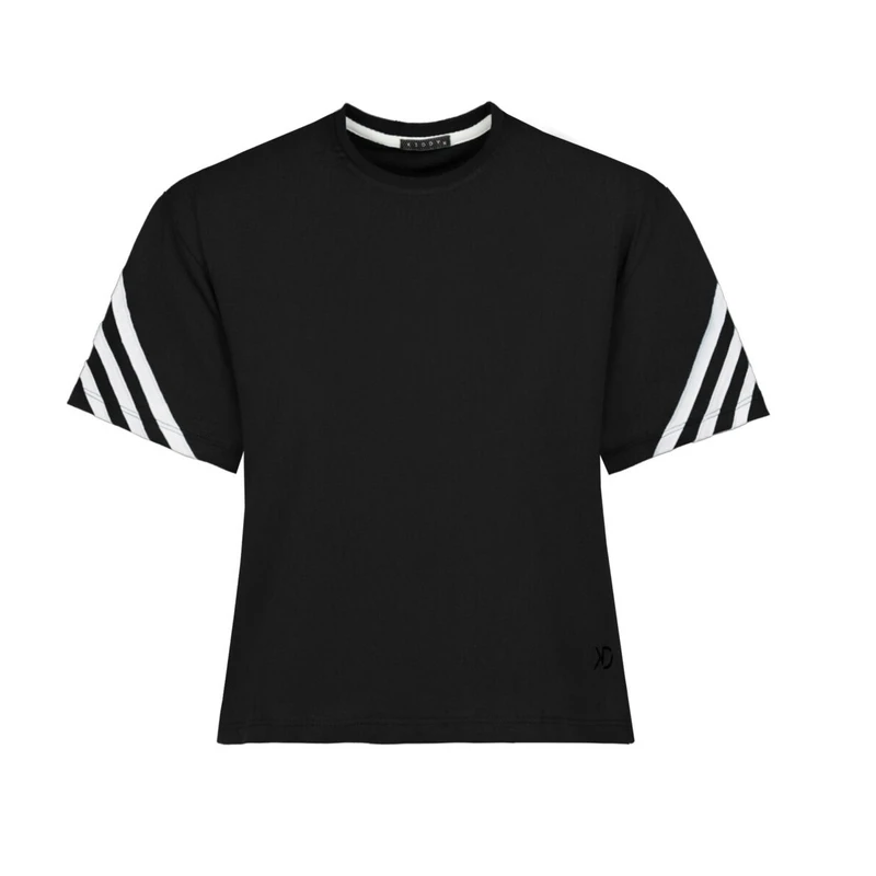 کراپ‌ تی‌شرت آستین کوتاه زنانه مدل SB-SS-2898