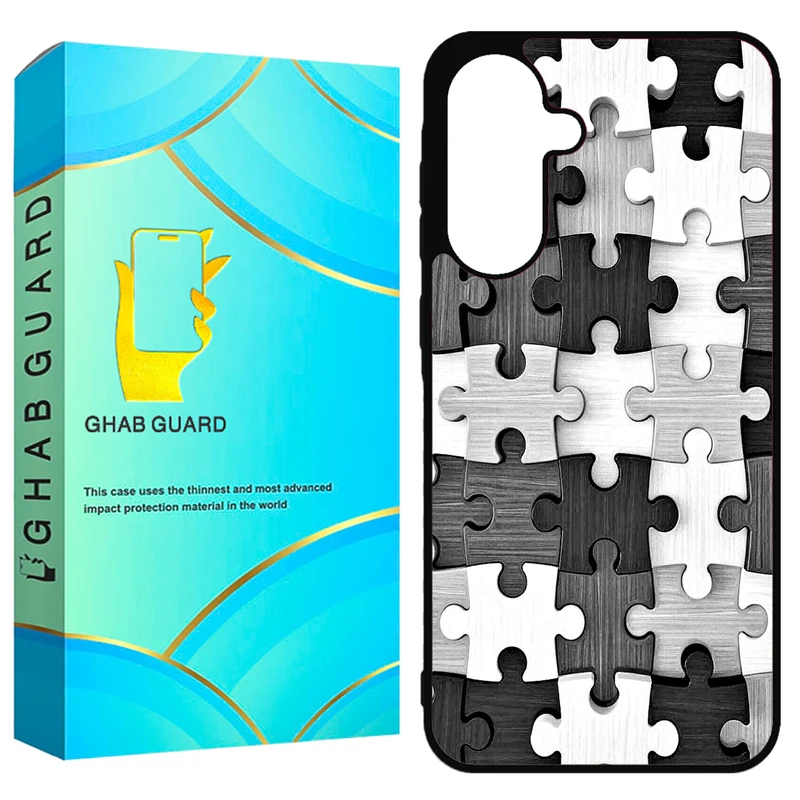 کاور قاب گارد طرح پازل مدل GA36 مناسب برای گوشی موبایل سامسونگ Galaxy A36
