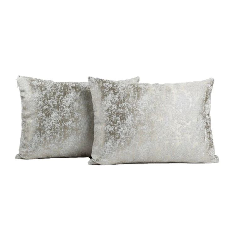 رو بالشی مدل مخمل مبلی گرماژ بالا طرح سوپر لوکس سایز 50*70 سانتی متر  بسته دو عددی