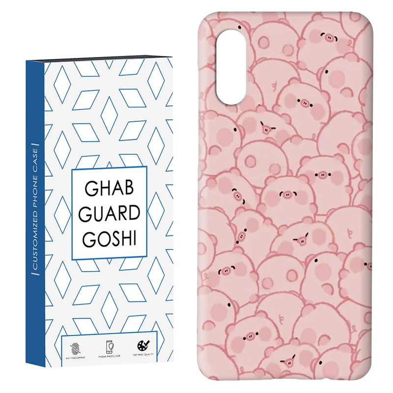 کاور قاب گارد گوشی طرح خرسی کد Dimo-407 مناسب برای گوشی موبایل سامسونگ Galaxy A02 / M02