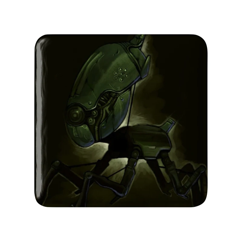 پیکسل خندالو طرح بازی رستاخیز (Doom) مدل مربعی کد 31381