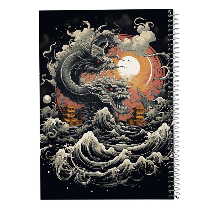 دفتر شطرنجی 50 برگ مدوپد مدل Vindland Saga کد DF3272