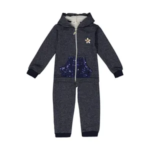 ست سویشرت و شلوار بچگانه بانالی طرح ستاره کد ۱۸۰۱