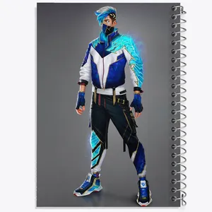 دفتر نت موسیقی 50 برگ خندالو مدل Free Fire کد F2522