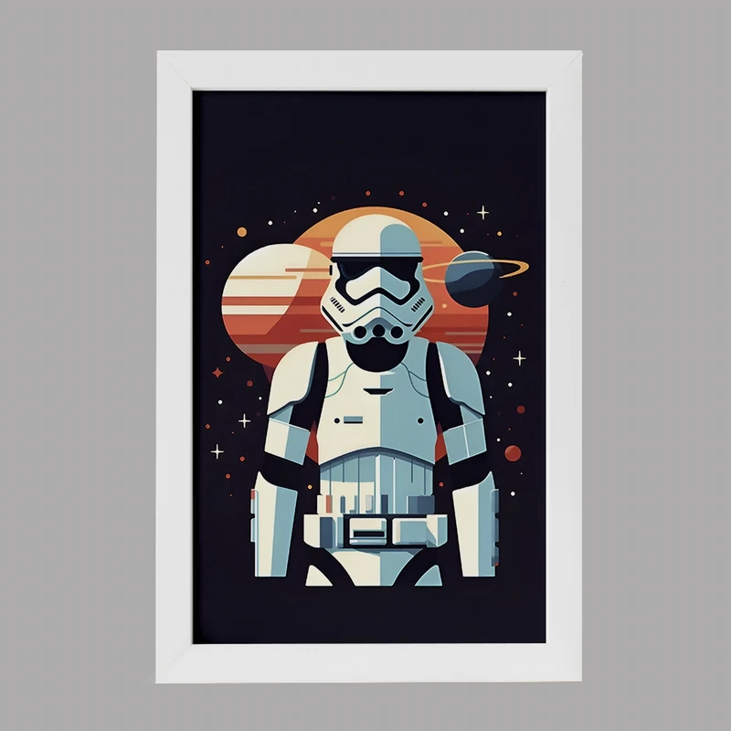 تابلو خندالو مدل جنگ ستارگان (Star Wars) کد F8090