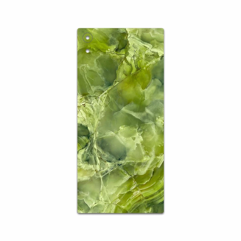 برچسب پوششی ماهوت مدل Green Crystal Marble مناسب برای گوشی موبایل سونی Xperia XA1 Ultra