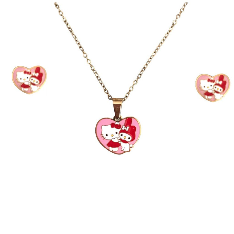 نیم ست دخترانه مدل کیتی کد 382 نیم ست دخترانه مدل کیتی کد 382