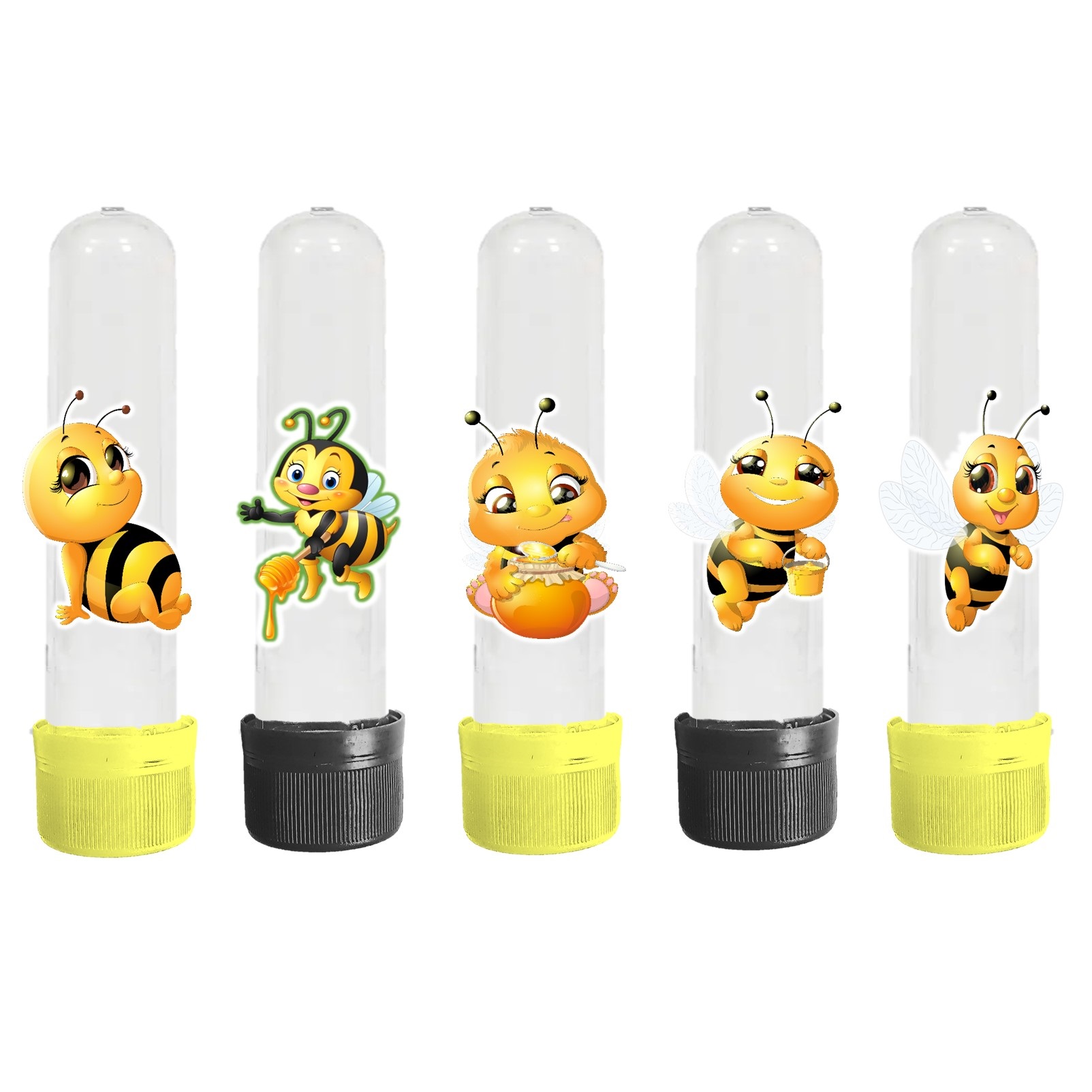 کپسول گیفت اسمارتیز مدل زنبور کوچولو مجموعه 5 عددی