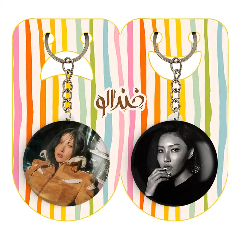 جاکلیدی خندالو مدل هوآسا گروه مامامو Mamamoo کد 1942719432 مجموعه 2 عددی