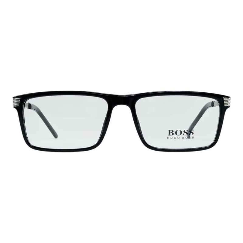 فریم عینک طبی مستطیلی مدل کائوچویی فنردار مناسب برای انواع فرم صورت