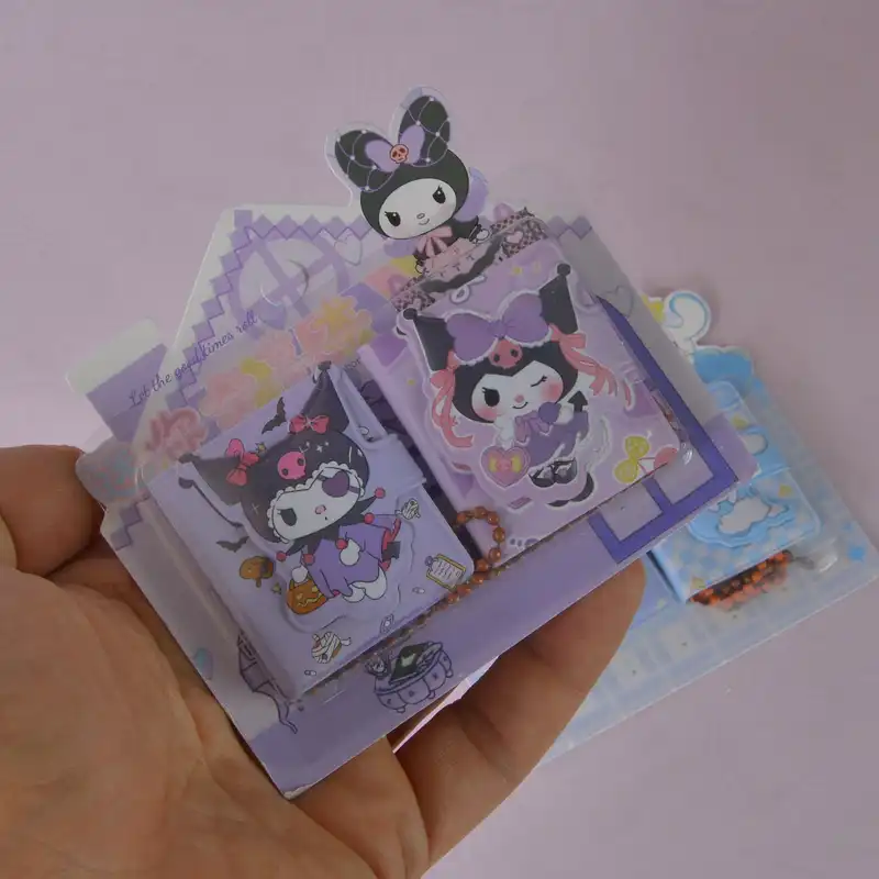 دفترچه یادداشت 50 برگ مدل کرومی و دوستان بسته 4 عددی