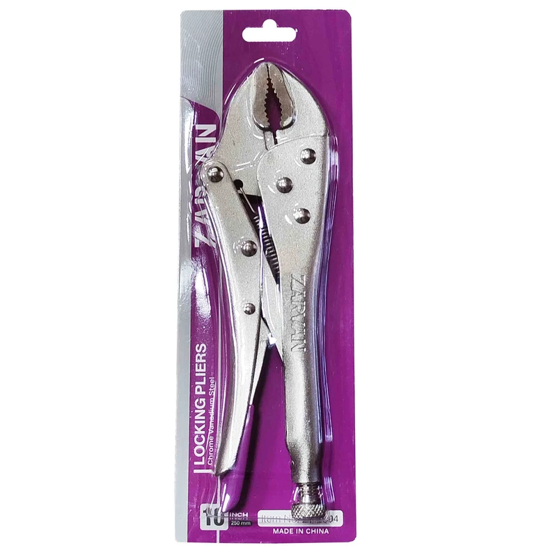 انبر قفلی زروان مدل ZT1004 سایز 10 اینج