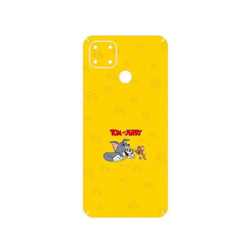 برچسب پوششی ماهوت مدل Tom and Jerry مناسب برای گوشی موبایل ریلمی C25s