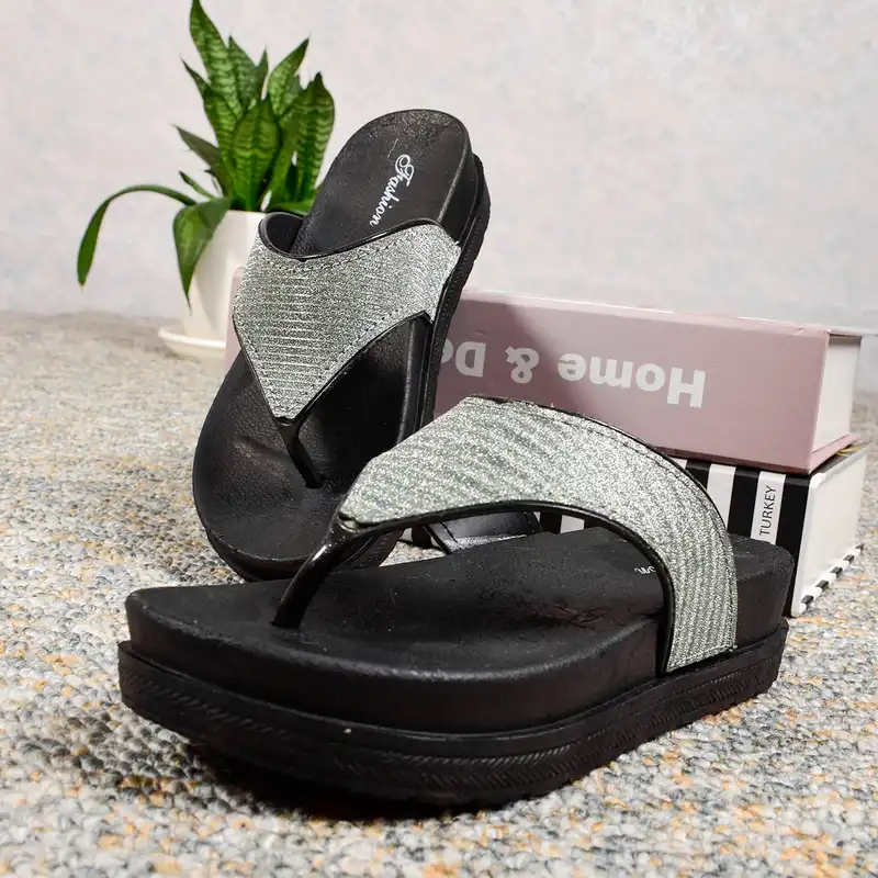 دمپایی لاانگشتی زنانه نیکتا مدل GRN.2361