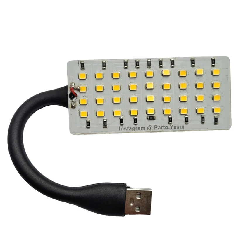 LED چراغ  یو اس بی مدل 18v  1800L