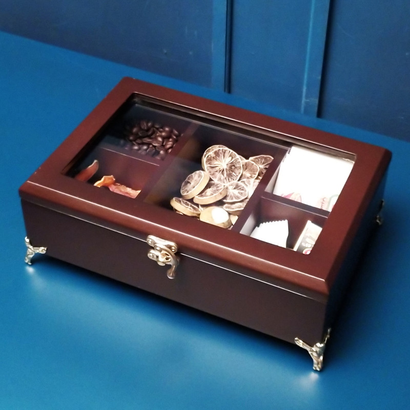 جعبه پذیرایی مدل پنج پارت پایه فلزی