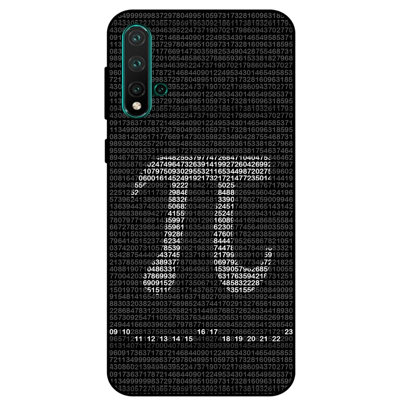 کاور مگافون طرح عدد پی مدل 7240 مناسب برای گوشی موبایل هوآوی Nova 5